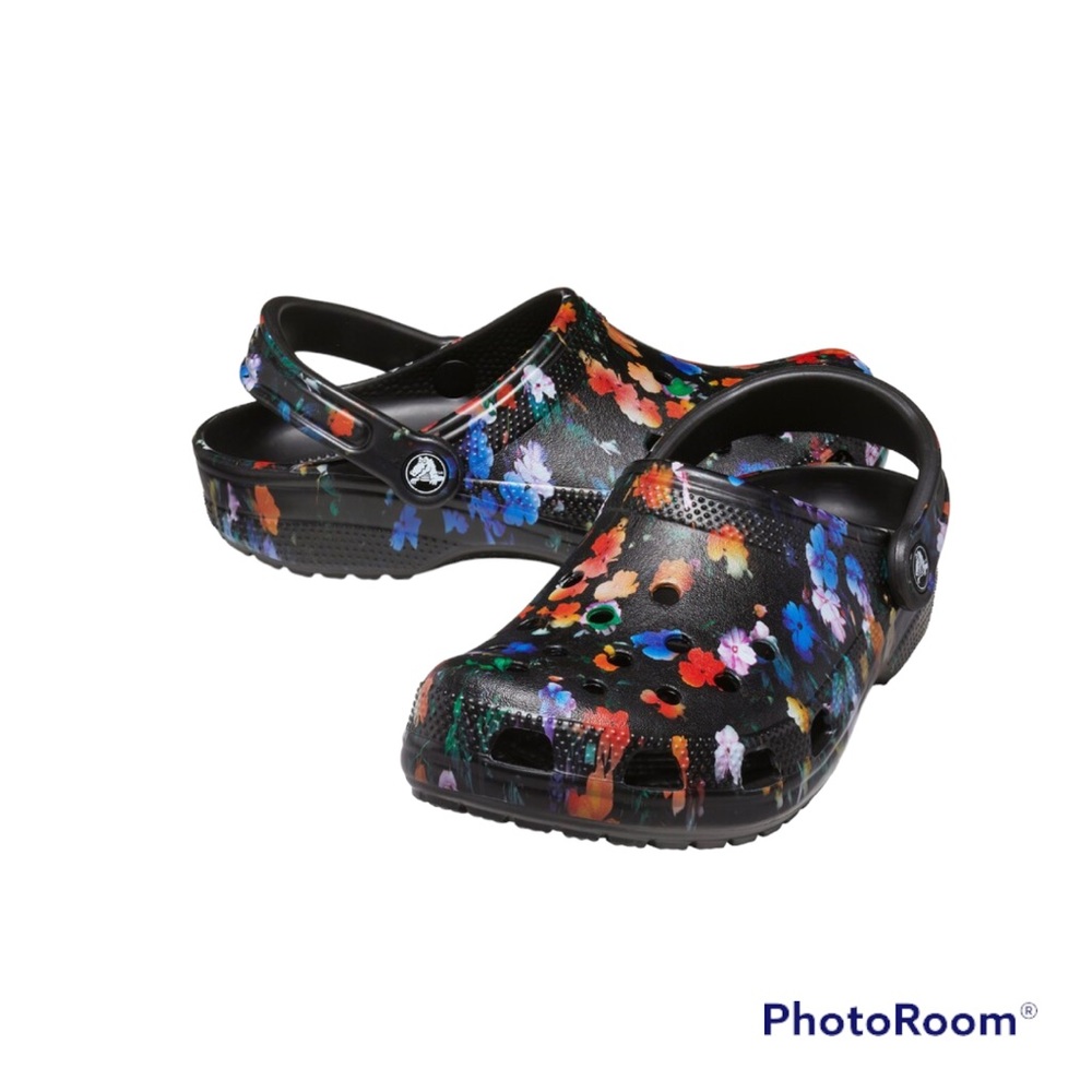 Crocs Classic Floral Cros Women’s Size 6